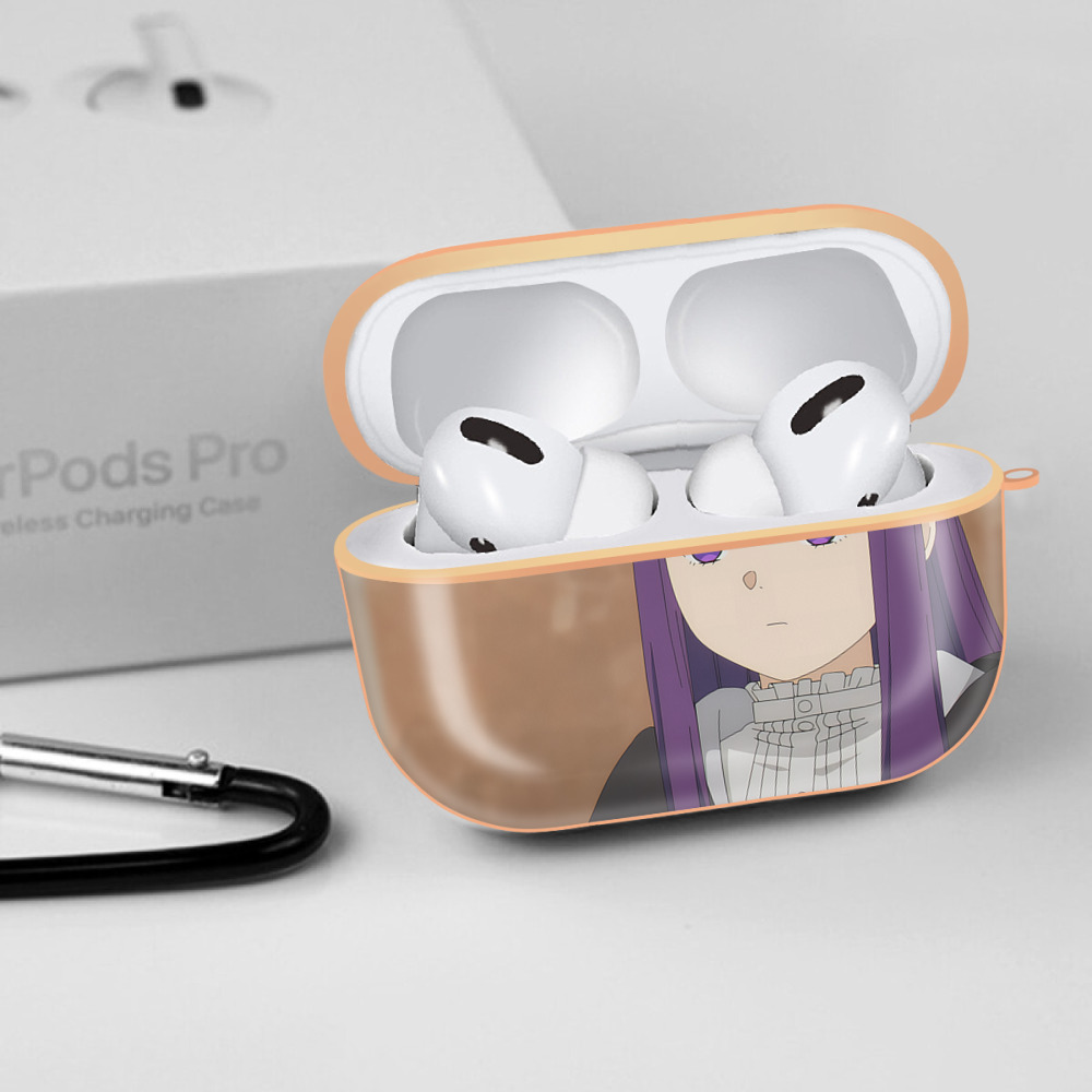 葬送のフリーレン Frieren 【AirPods Pro用】ハードシェル保護ケース｜耐衝撃・防指紋・カラビナ付き商品仕様