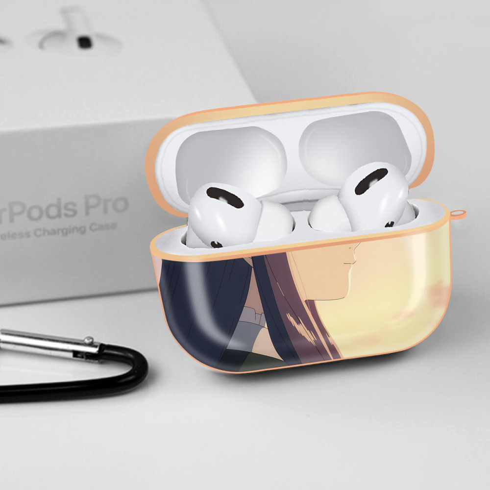 葬送のフリーレン Frieren 【AirPods Pro用】ハードシェル保護ケース｜耐衝撃・防指紋・カラビナ付き商品仕様