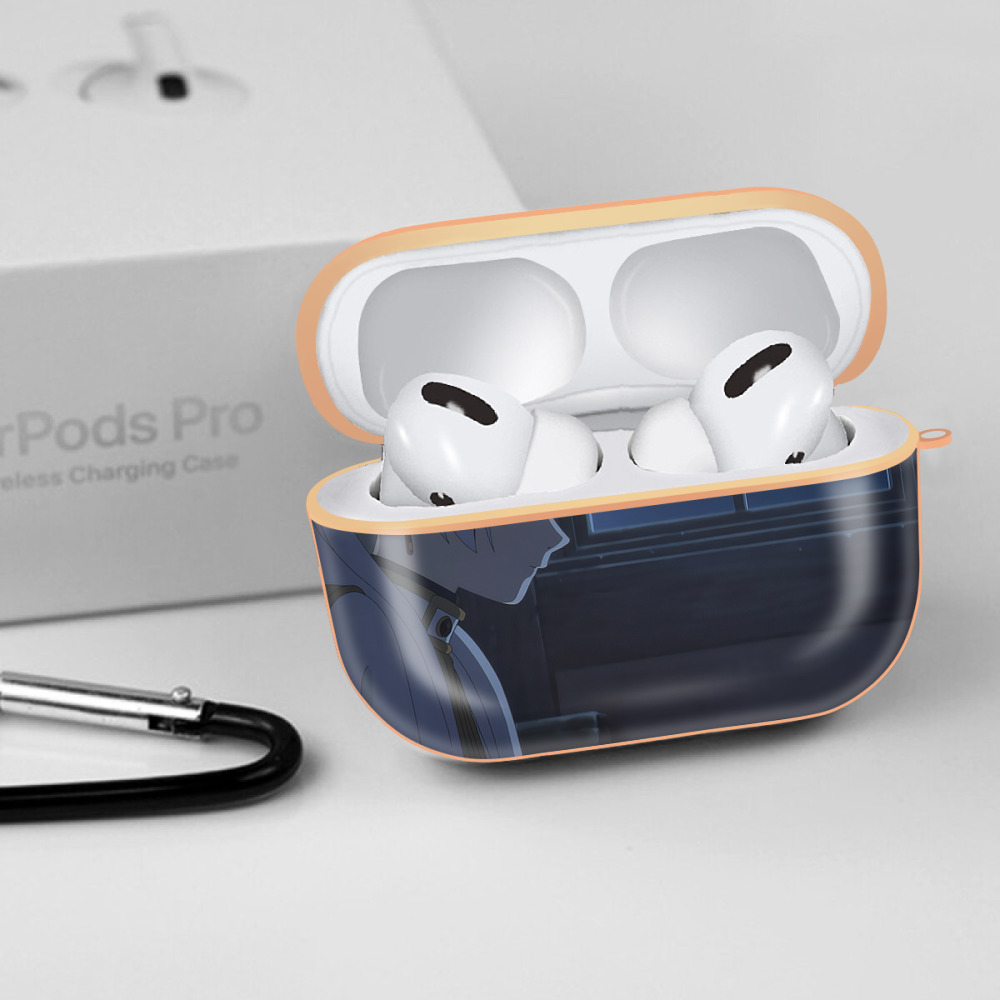 葬送のフリーレン Frieren 【AirPods Pro用】ハードシェル保護ケース｜耐衝撃・防指紋・カラビナ付き商品仕様