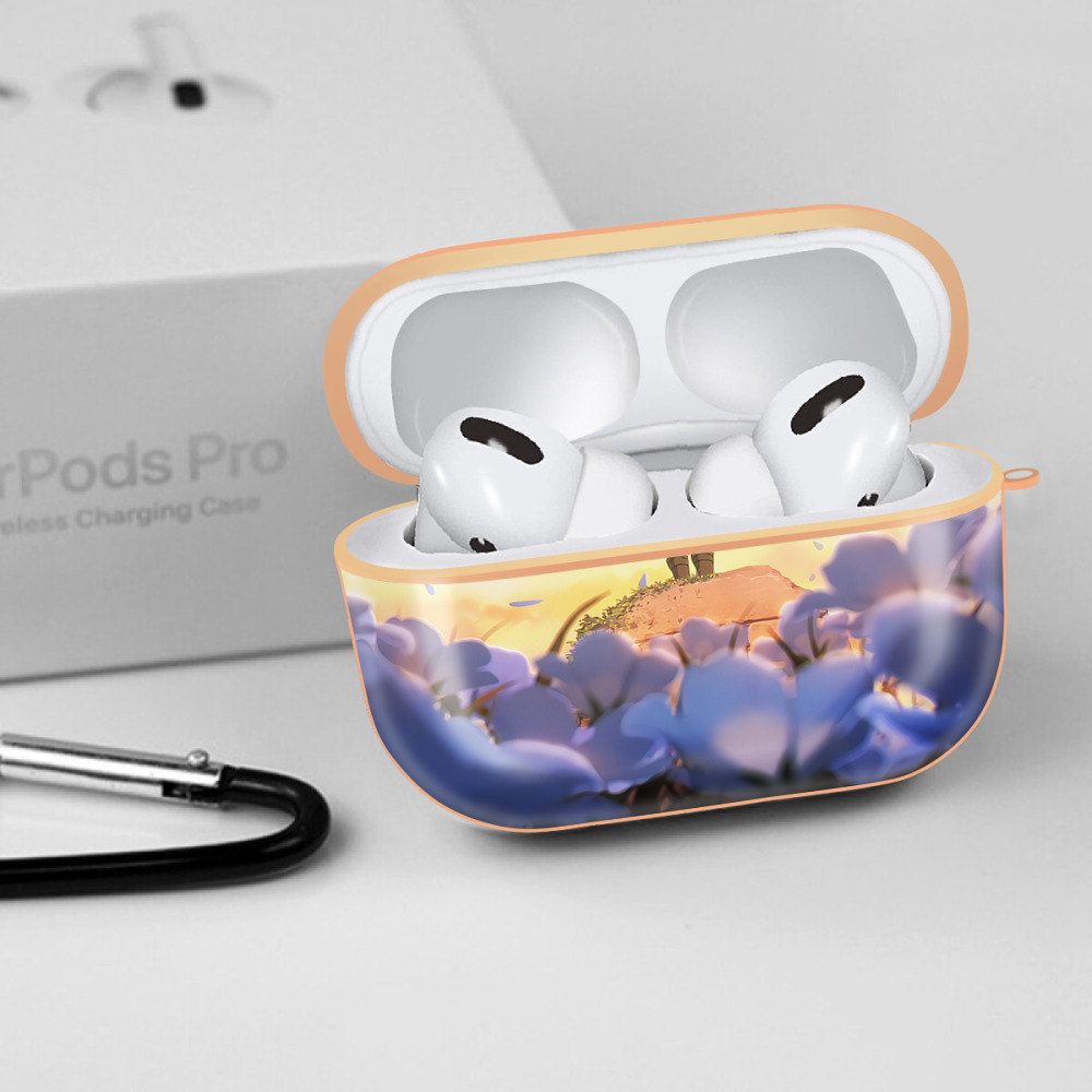 葬送のフリーレン Frieren 【AirPods Pro用】ハードシェル保護ケース｜耐衝撃・防指紋・カラビナ付き商品仕様