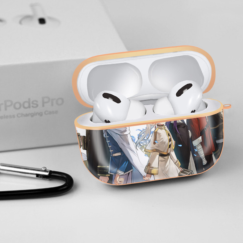 葬送のフリーレン Frieren 【AirPods Pro用】ハードシェル保護ケース｜耐衝撃・防指紋・カラビナ付き商品仕様