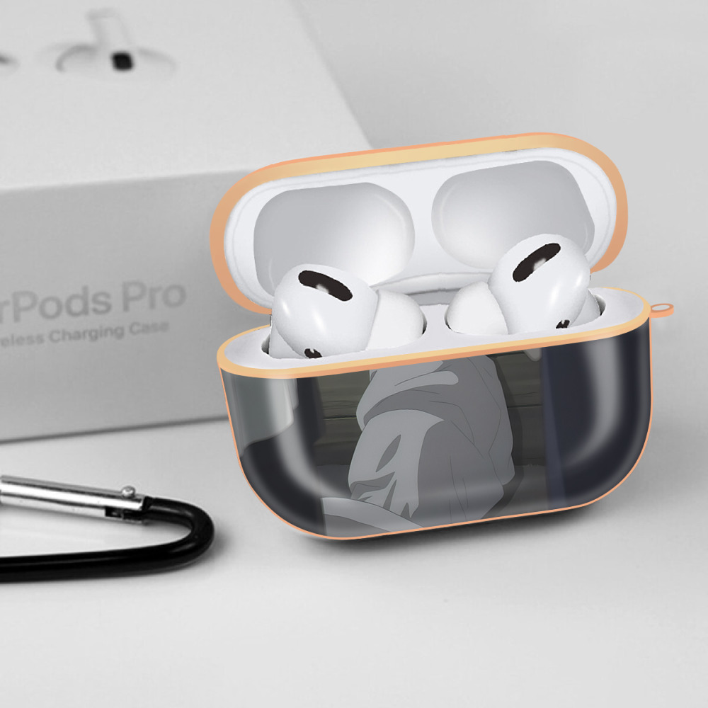 葬送のフリーレン Frieren 【AirPods Pro用】ハードシェル保護ケース｜耐衝撃・防指紋・カラビナ付き商品仕様