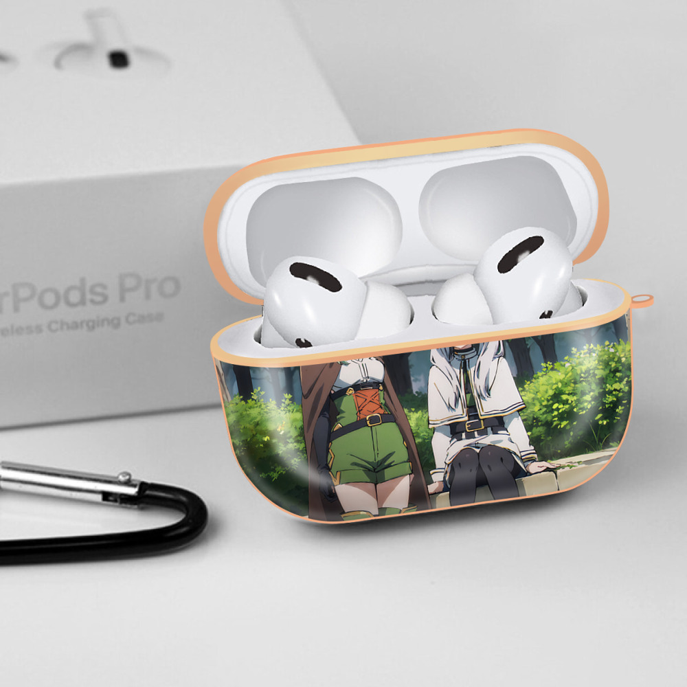 葬送のフリーレン Frieren 【AirPods Pro用】ハードシェル保護ケース｜耐衝撃・防指紋・カラビナ付き商品仕様