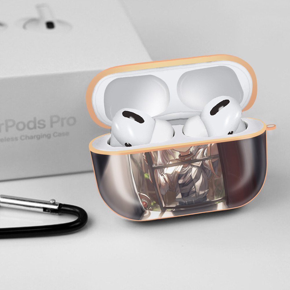 葬送のフリーレン Frieren 【AirPods Pro用】ハードシェル保護ケース｜耐衝撃・防指紋・カラビナ付き商品仕様