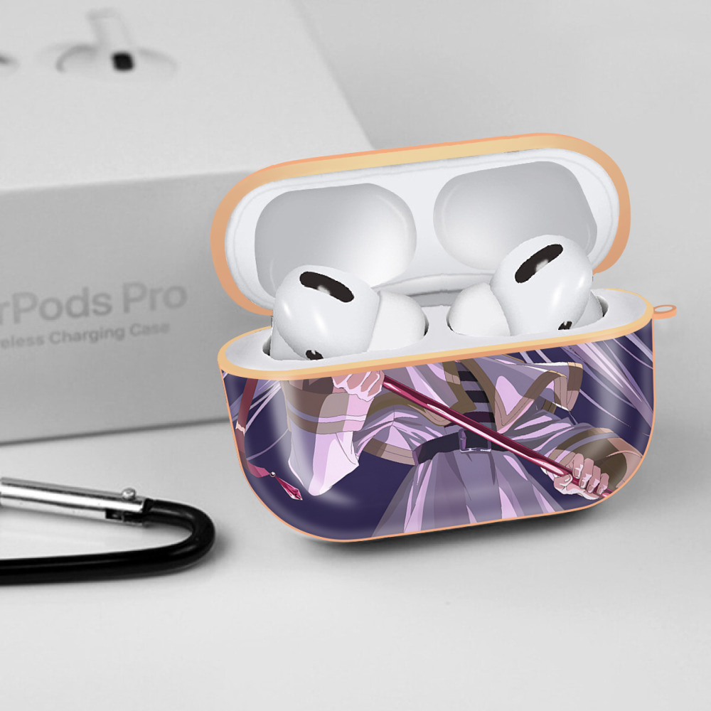 葬送のフリーレン Frieren 【AirPods Pro用】ハードシェル保護ケース｜耐衝撃・防指紋・カラビナ付き商品仕様