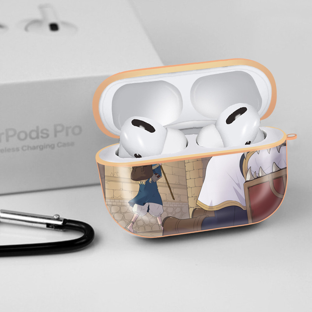 葬送のフリーレン Frieren 【AirPods Pro用】ハードシェル保護ケース｜耐衝撃・防指紋・カラビナ付き商品仕様