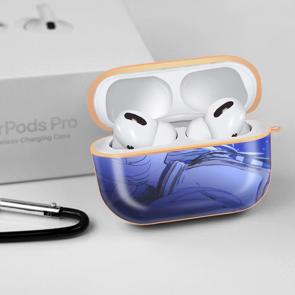 葬送のフリーレン Frieren 【AirPods Pro用】ハードシェル保護ケース｜耐衝撃・防指紋・カラビナ付き商品仕様