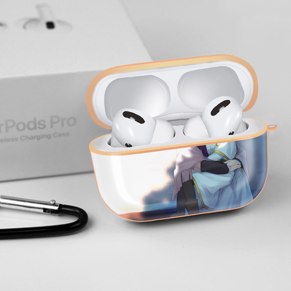 葬送のフリーレン Frieren 【AirPods Pro用】ハードシェル保護ケース｜耐衝撃・防指紋・カラビナ付き商品仕様