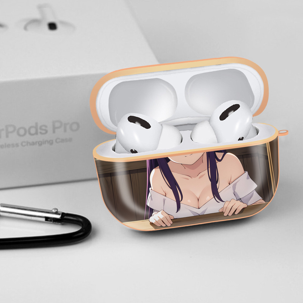 葬送のフリーレン Frieren 【AirPods Pro用】ハードシェル保護ケース｜耐衝撃・防指紋・カラビナ付き商品仕様