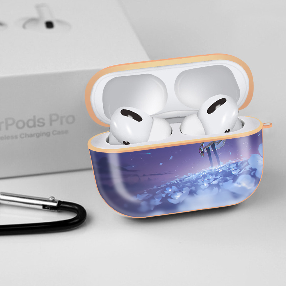 葬送のフリーレン Frieren 【AirPods Pro用】ハードシェル保護ケース｜耐衝撃・防指紋・カラビナ付き商品仕様
