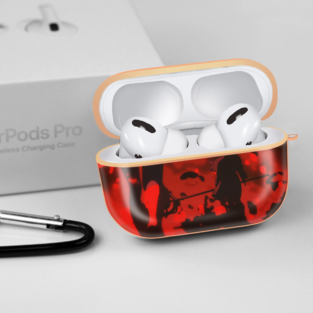 葬送のフリーレン Frieren 【AirPods Pro用】ハードシェル保護ケース｜耐衝撃・防指紋・カラビナ付き商品仕様