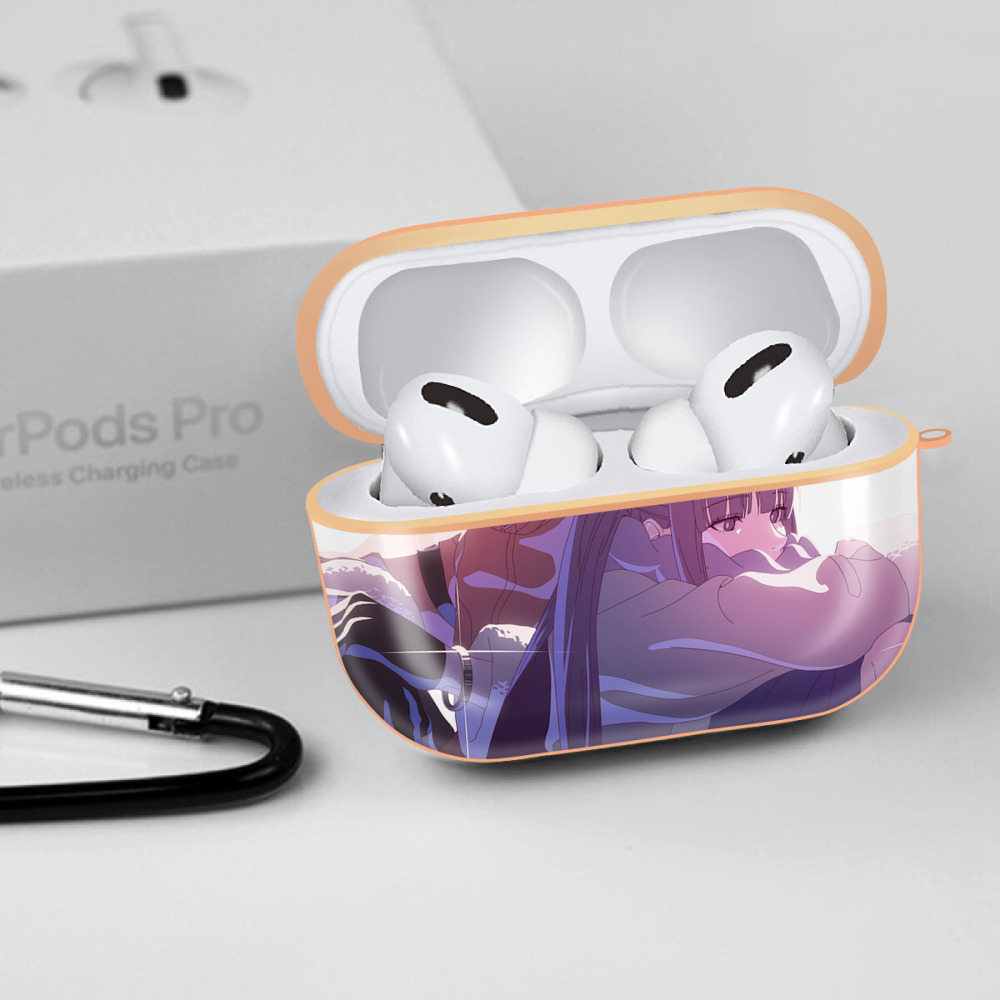 葬送のフリーレン Frieren 【AirPods Pro用】ハードシェル保護ケース｜耐衝撃・防指紋・カラビナ付き商品仕様
