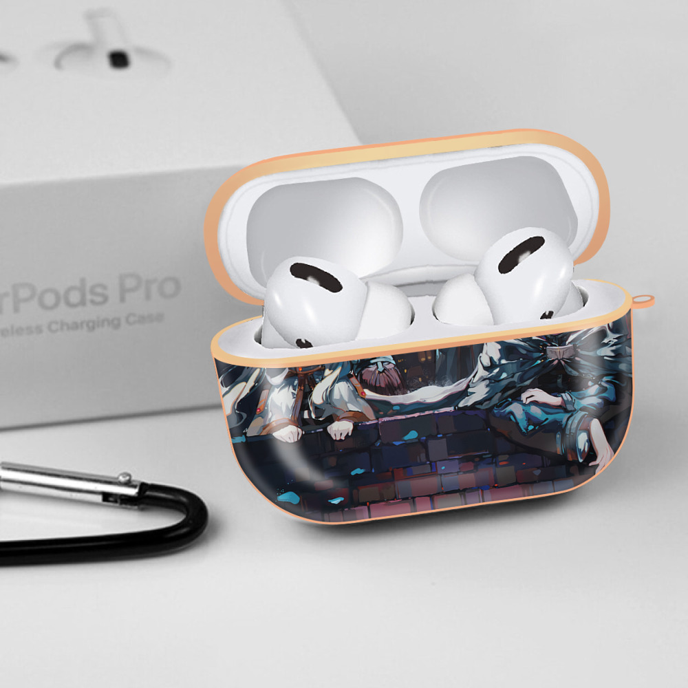 葬送のフリーレン Frieren 【AirPods Pro用】ハードシェル保護ケース｜耐衝撃・防指紋・カラビナ付き商品仕様
