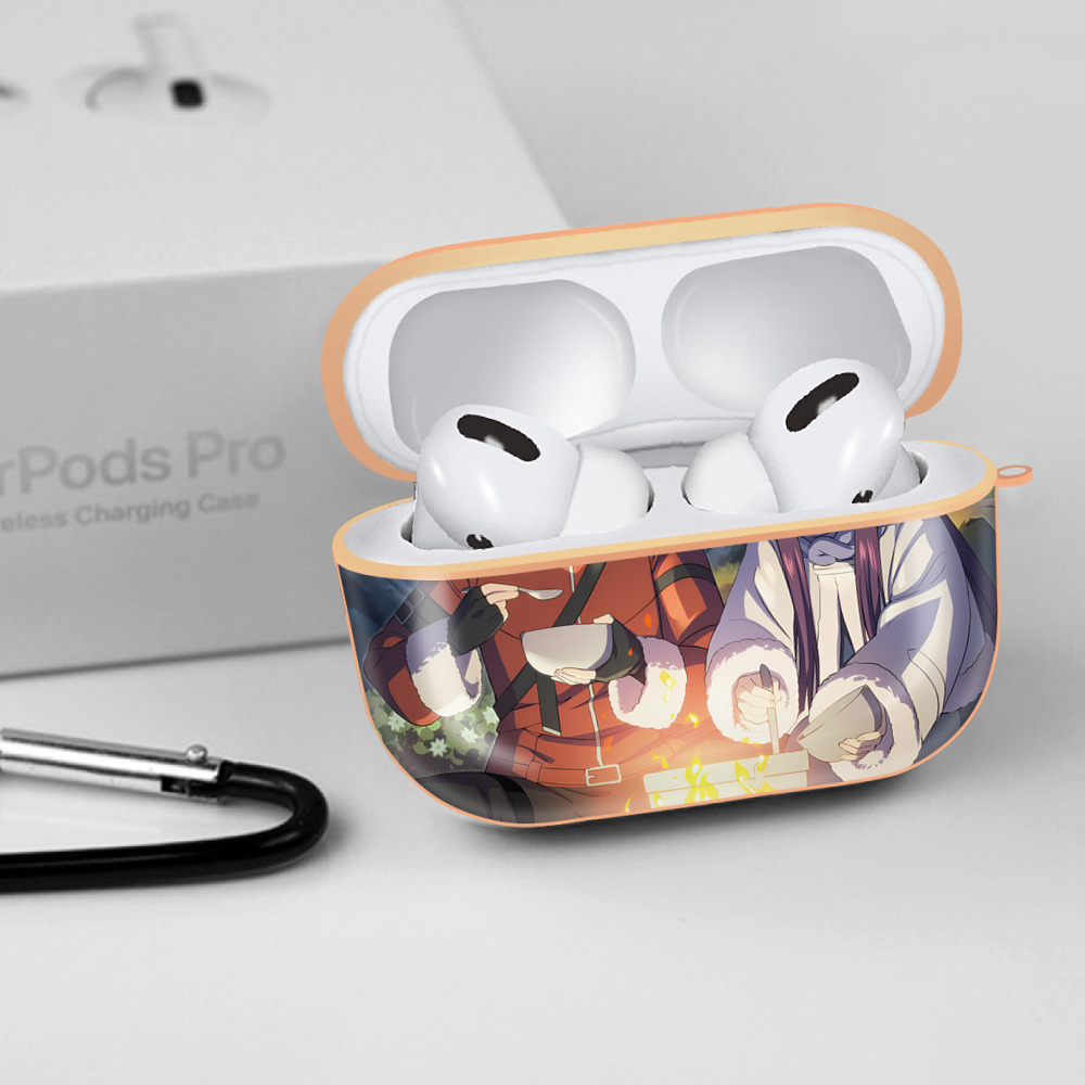 葬送のフリーレン Frieren 【AirPods Pro用】ハードシェル保護ケース｜耐衝撃・防指紋・カラビナ付き商品仕様