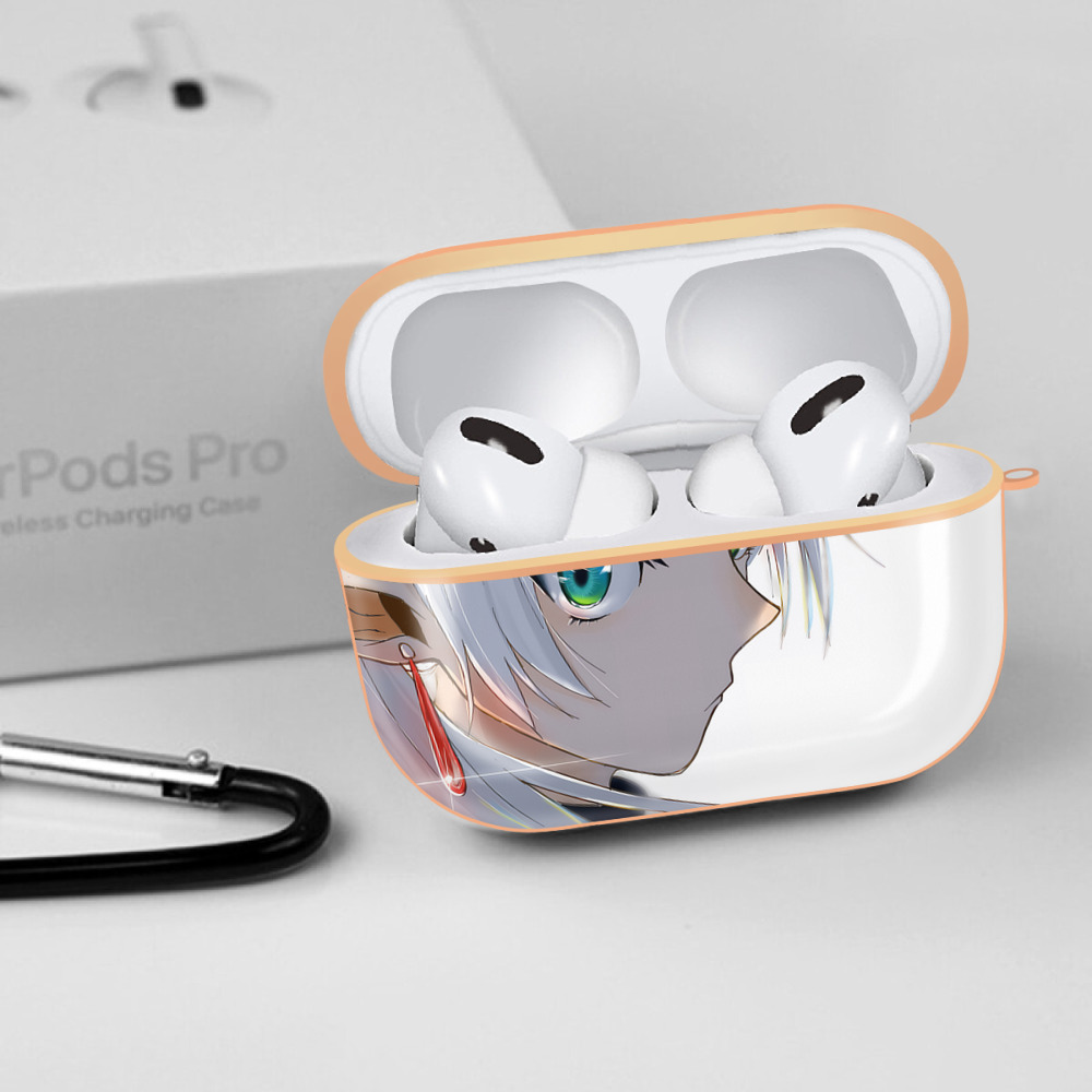 葬送のフリーレン Frieren 【AirPods Pro用】ハードシェル保護ケース｜耐衝撃・防指紋・カラビナ付き商品仕様