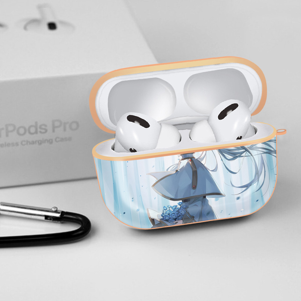 葬送のフリーレン Frieren 【AirPods Pro用】ハードシェル保護ケース｜耐衝撃・防指紋・カラビナ付き商品仕様