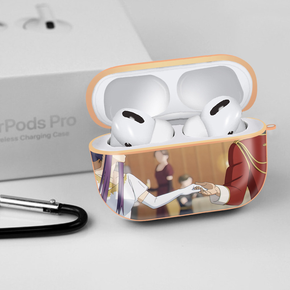 葬送のフリーレン Frieren 【AirPods Pro用】ハードシェル保護ケース｜耐衝撃・防指紋・カラビナ付き商品仕様