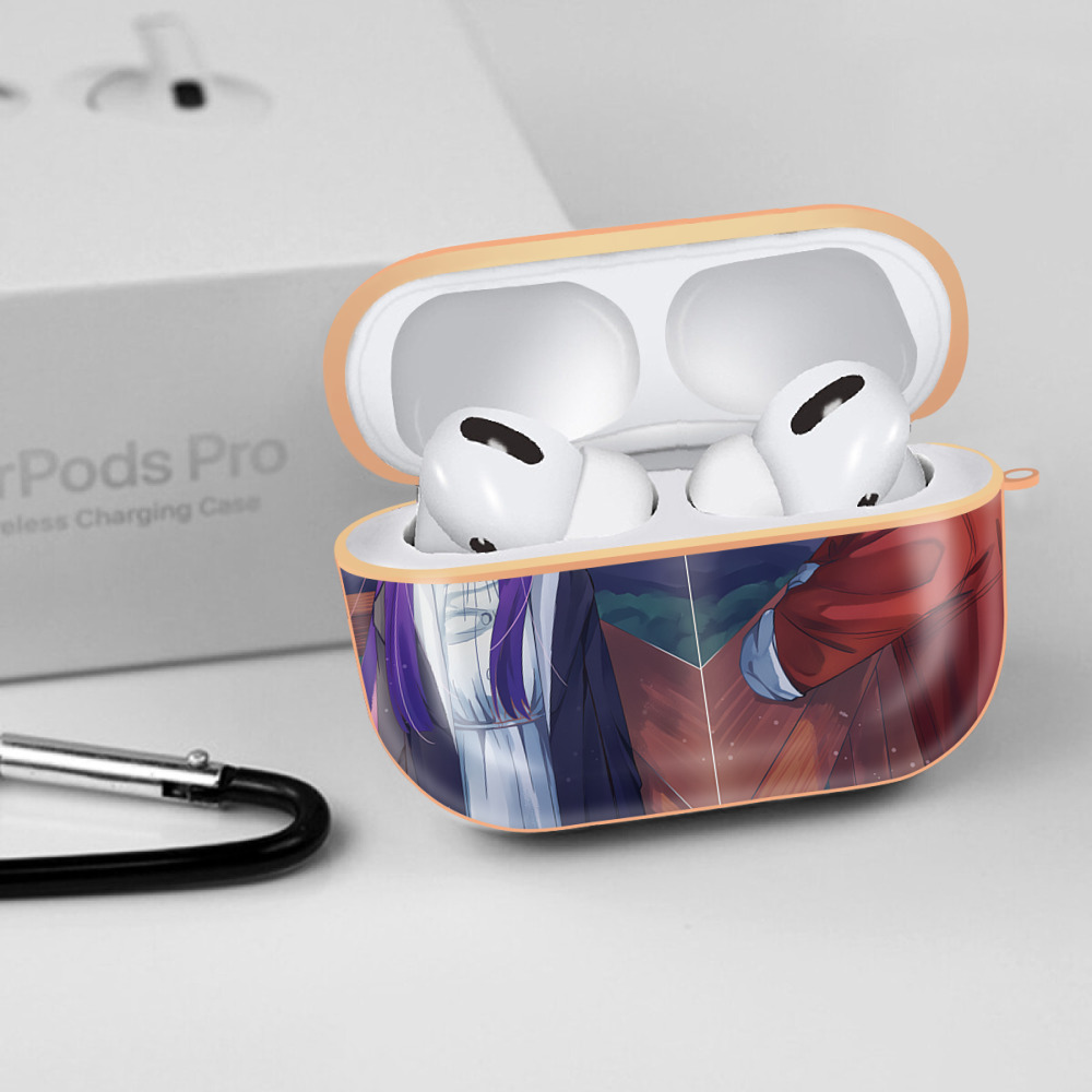 葬送のフリーレン Frieren 【AirPods Pro用】ハードシェル保護ケース｜耐衝撃・防指紋・カラビナ付き商品仕様