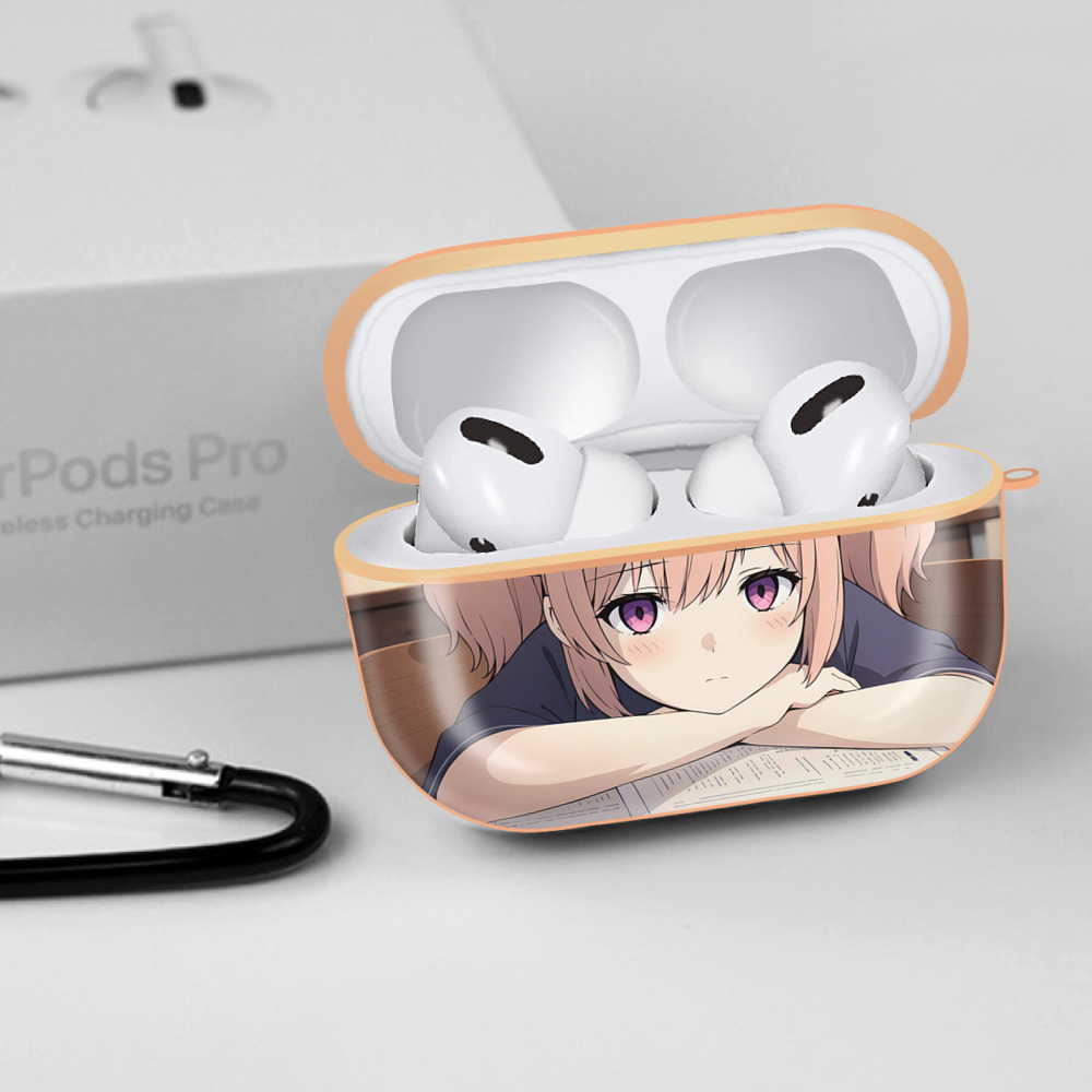 葬送のフリーレン Frieren 【AirPods Pro用】ハードシェル保護ケース｜耐衝撃・防指紋・カラビナ付き商品仕様