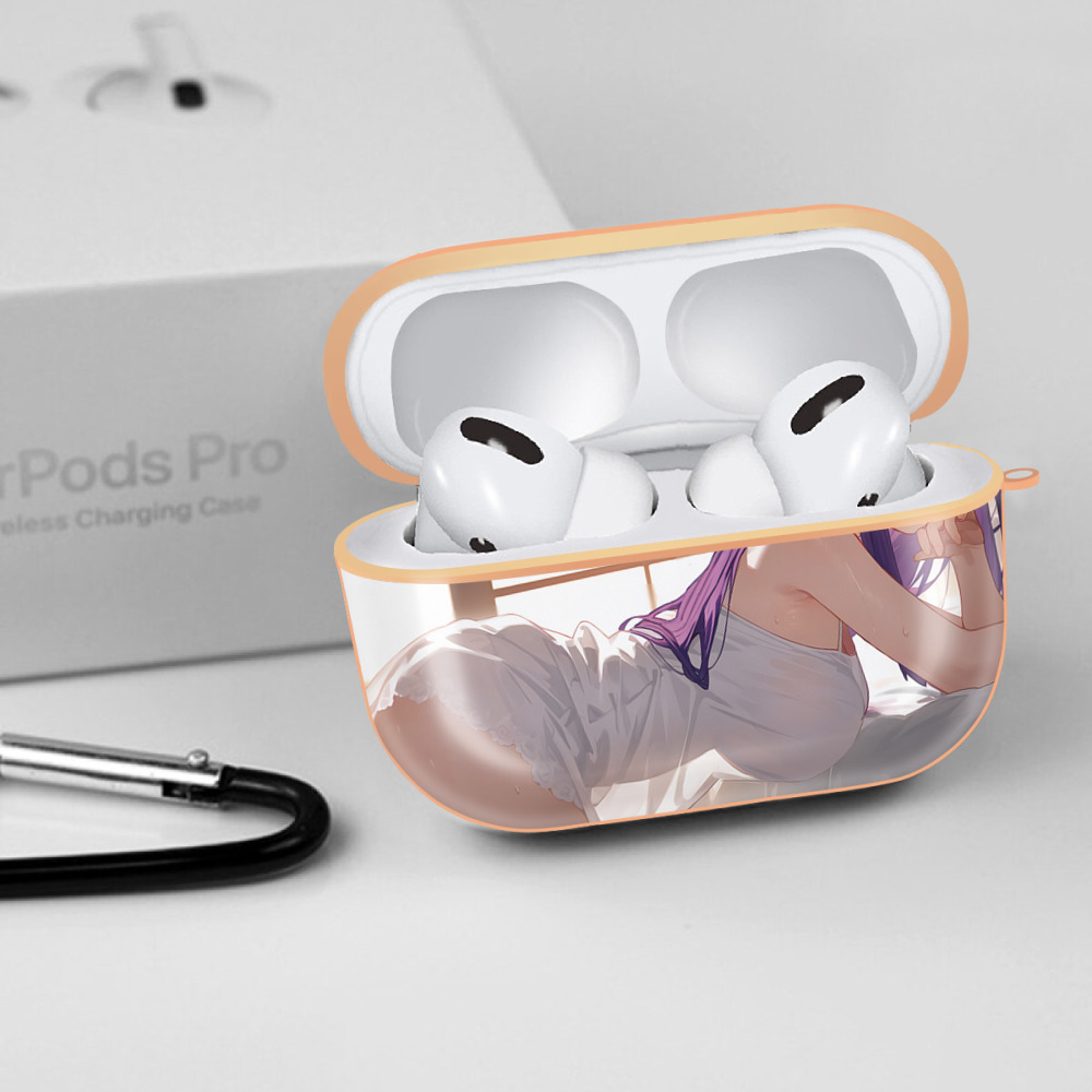 葬送のフリーレン Frieren 【AirPods Pro用】ハードシェル保護ケース｜耐衝撃・防指紋・カラビナ付き商品仕様