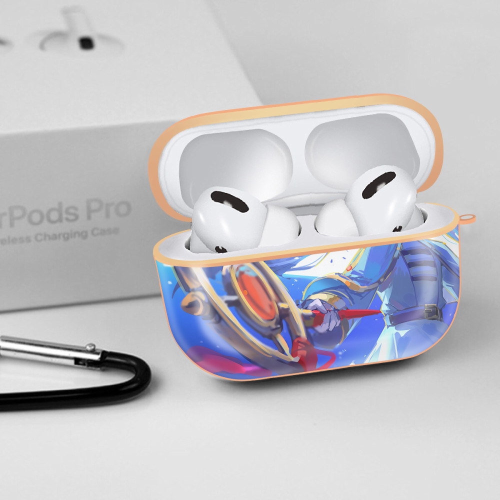 葬送のフリーレン Frieren 【AirPods Pro用】ハードシェル保護ケース｜耐衝撃・防指紋・カラビナ付き商品仕様