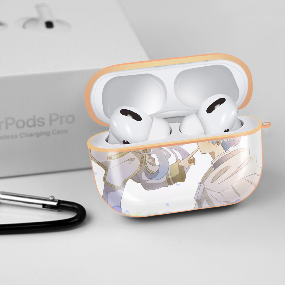 葬送のフリーレン Frieren 【AirPods Pro用】ハードシェル保護ケース｜耐衝撃・防指紋・カラビナ付き商品仕様