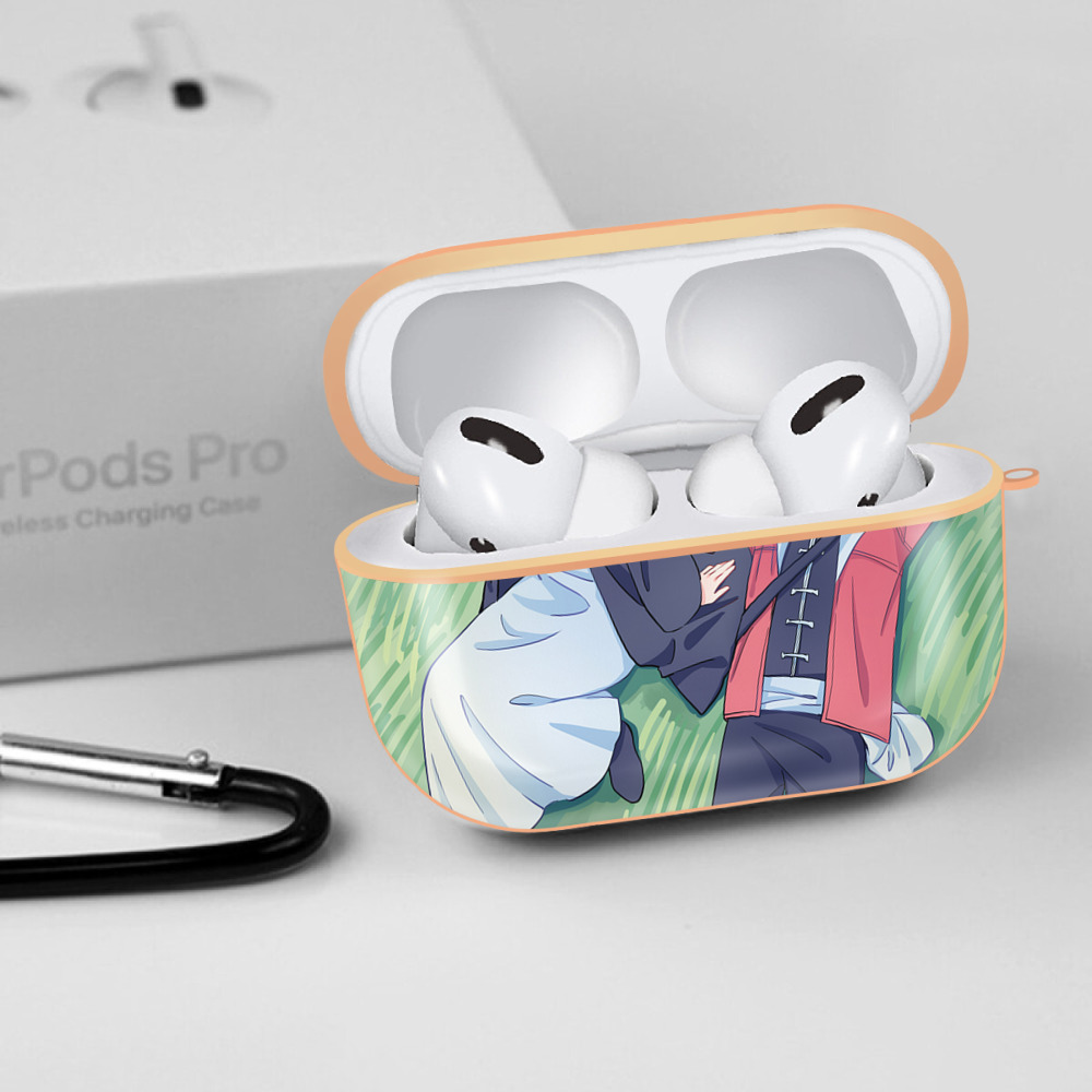 葬送のフリーレン Frieren 【AirPods Pro用】ハードシェル保護ケース｜耐衝撃・防指紋・カラビナ付き商品仕様