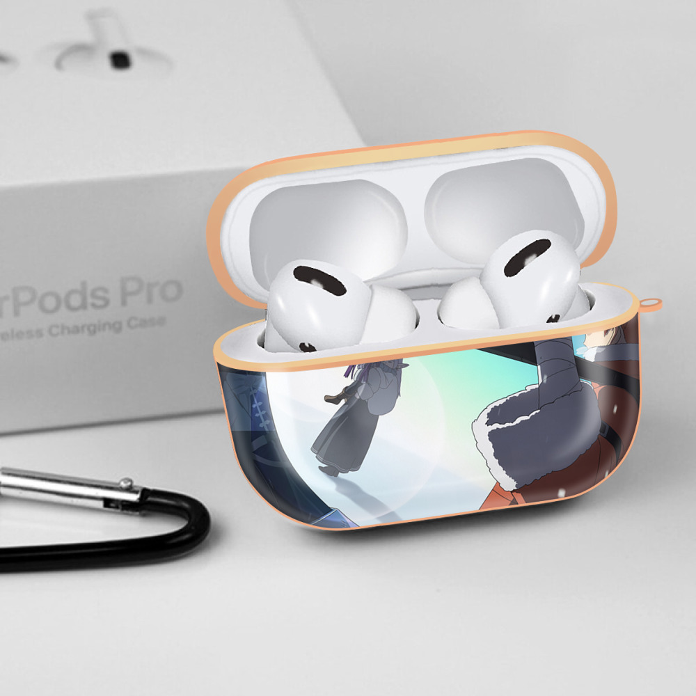 葬送のフリーレン Frieren 【AirPods Pro用】ハードシェル保護ケース｜耐衝撃・防指紋・カラビナ付き商品仕様