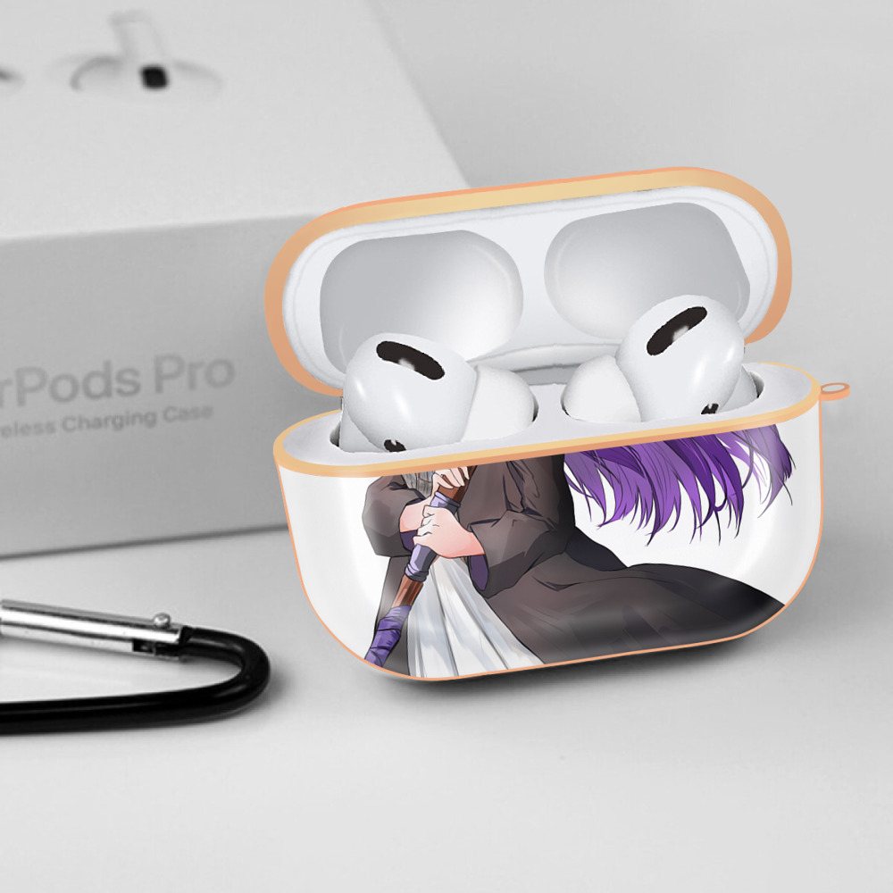 葬送のフリーレン Frieren 【AirPods Pro用】ハードシェル保護ケース｜耐衝撃・防指紋・カラビナ付き商品仕様