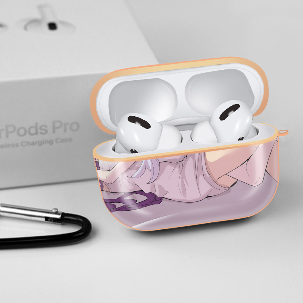葬送のフリーレン Frieren 【AirPods Pro用】ハードシェル保護ケース｜耐衝撃・防指紋・カラビナ付き商品仕様
