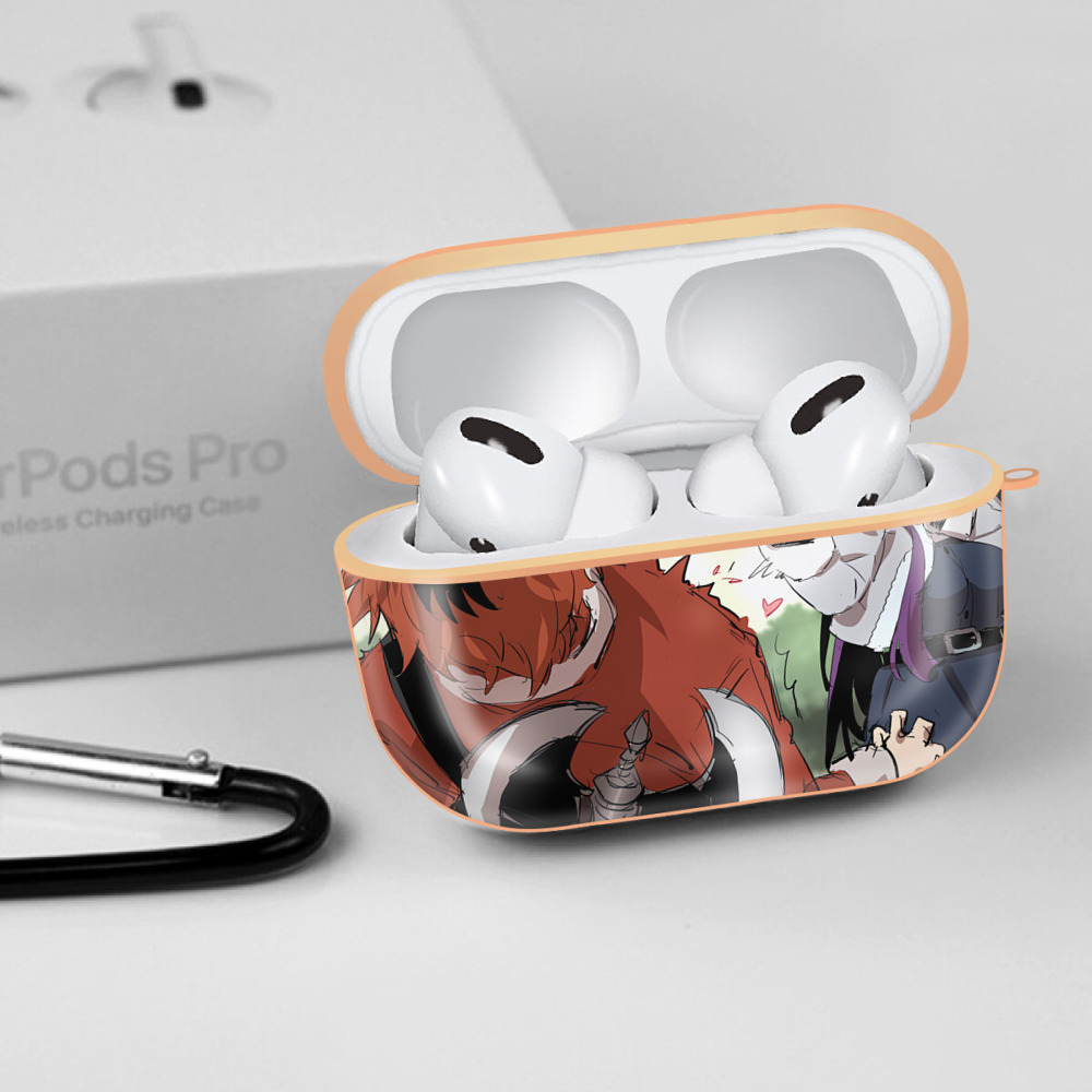 葬送のフリーレン Frieren 【AirPods Pro用】ハードシェル保護ケース｜耐衝撃・防指紋・カラビナ付き商品仕様