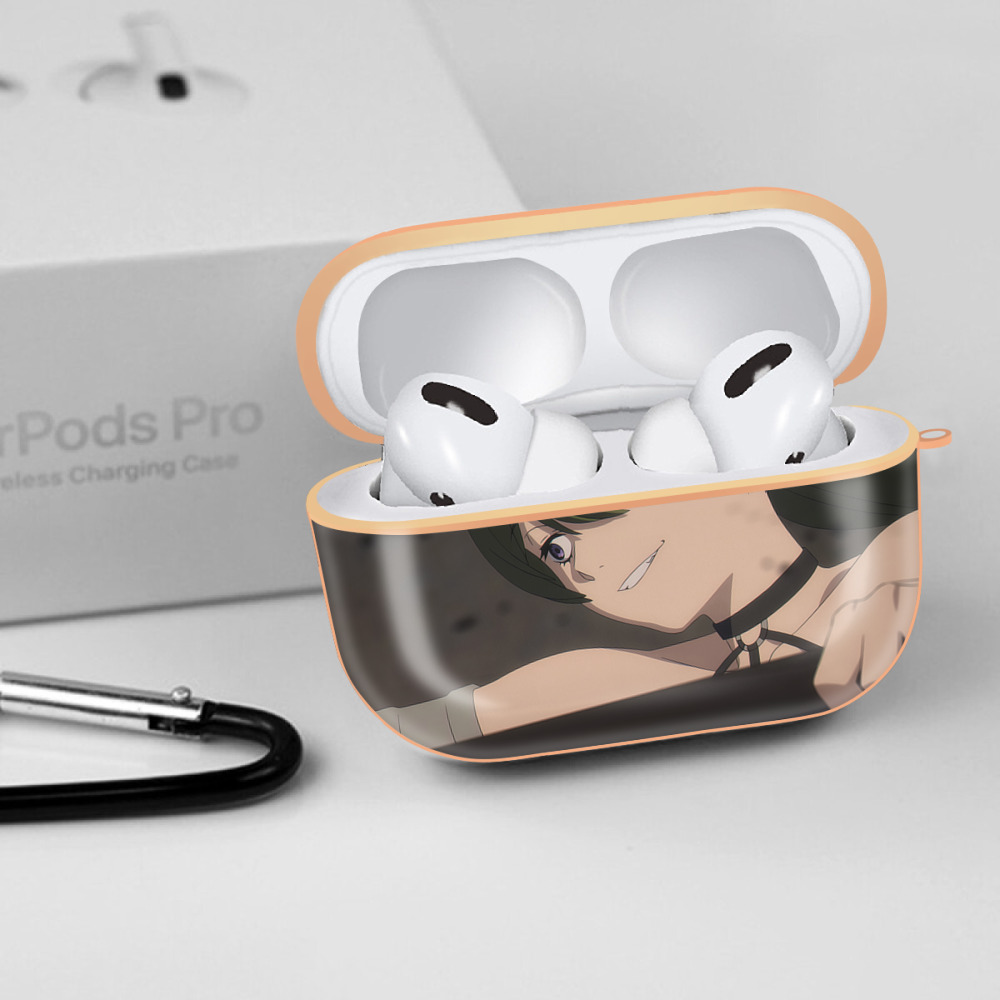 葬送のフリーレン Frieren 【AirPods Pro用】ハードシェル保護ケース｜耐衝撃・防指紋・カラビナ付き商品仕様