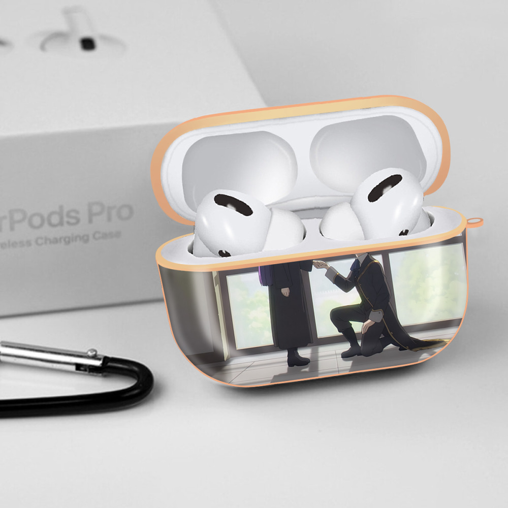 葬送のフリーレン Frieren 【AirPods Pro用】ハードシェル保護ケース｜耐衝撃・防指紋・カラビナ付き商品仕様