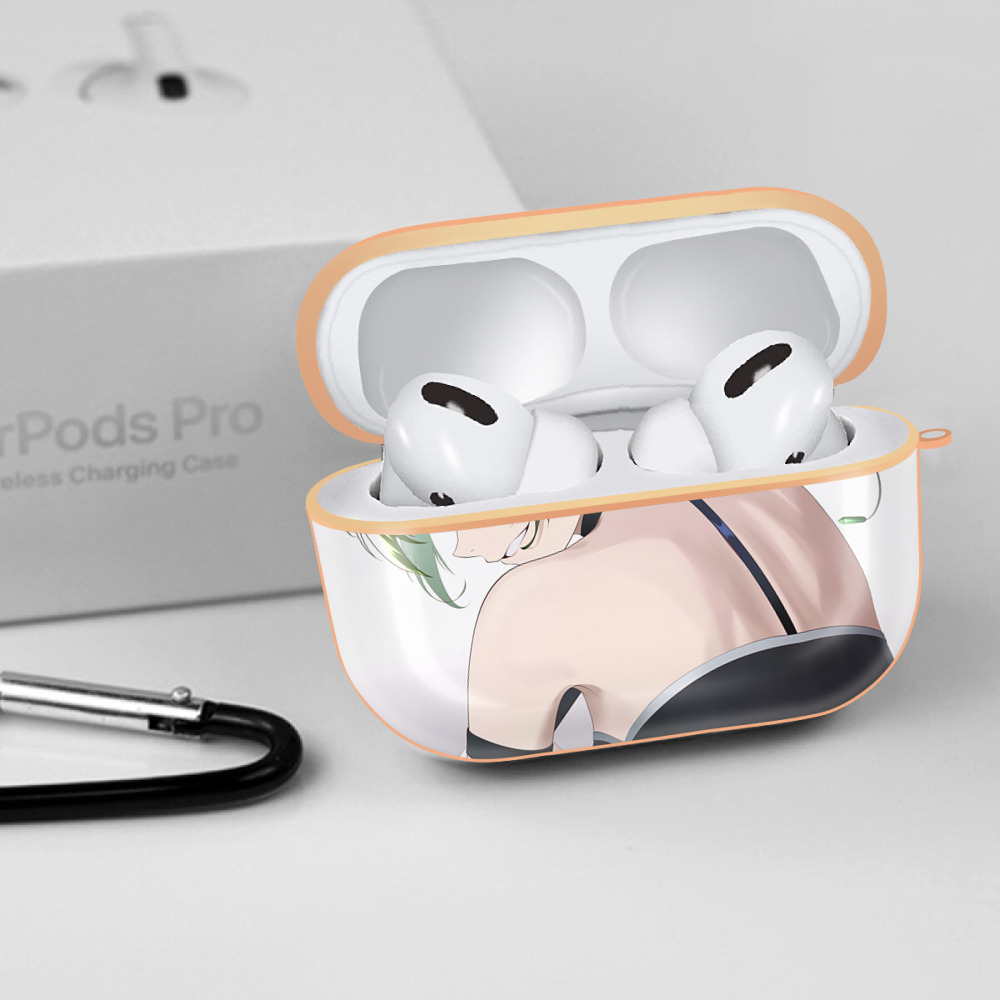 葬送のフリーレン Frieren 【AirPods Pro用】ハードシェル保護ケース｜耐衝撃・防指紋・カラビナ付き商品仕様