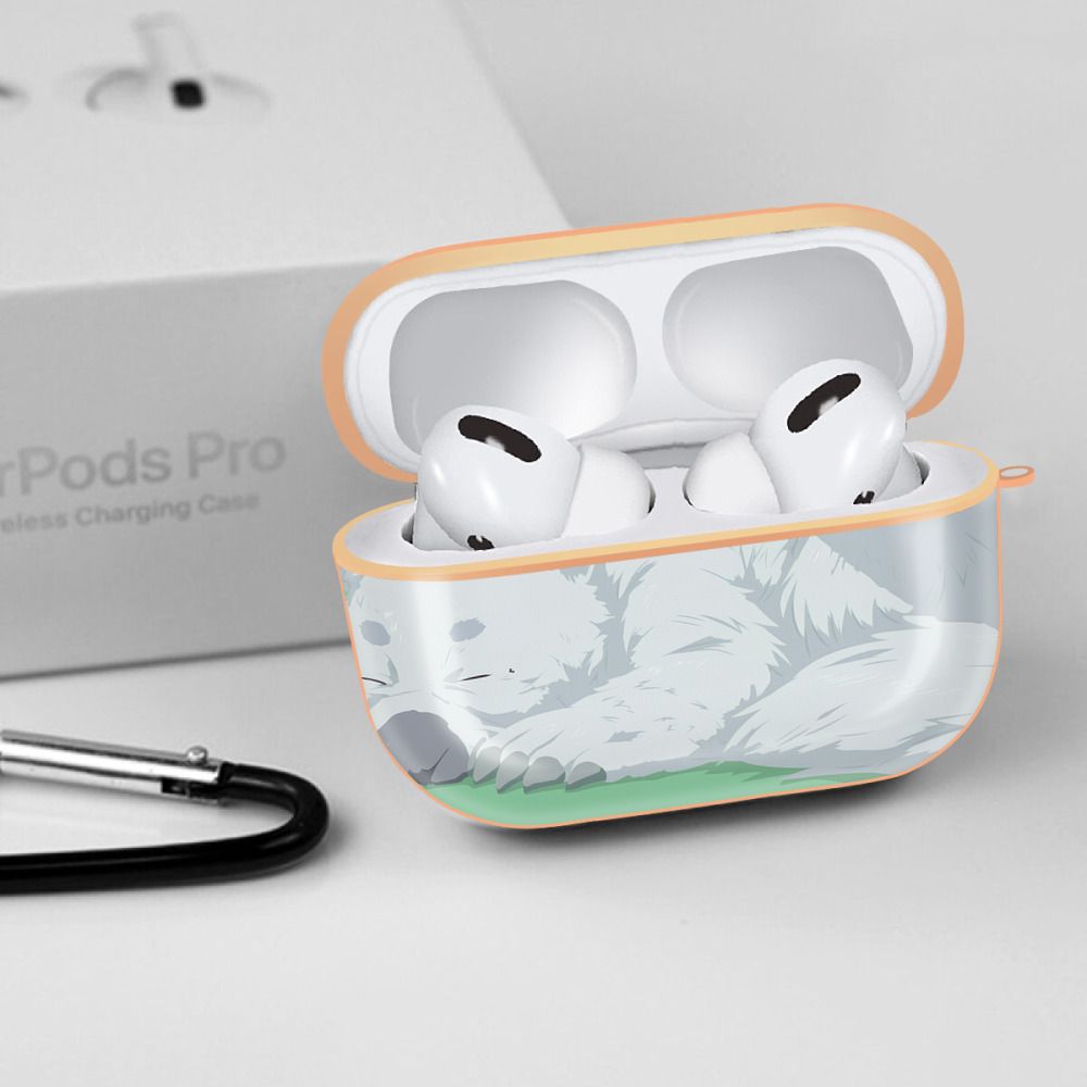 葬送のフリーレン Frieren 【AirPods Pro用】ハードシェル保護ケース｜耐衝撃・防指紋・カラビナ付き商品仕様