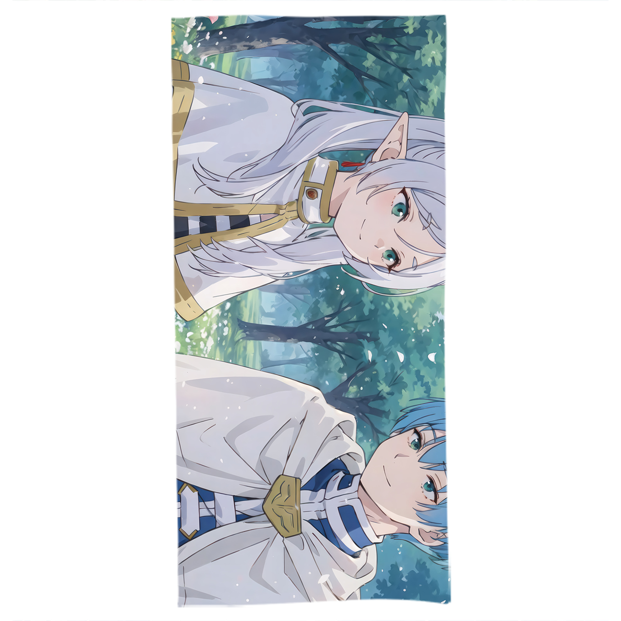 （画像用） 葬送のフリーレン Frieren 大判バスタオル 70×140cm 吸水速乾 柔らかい肌触り