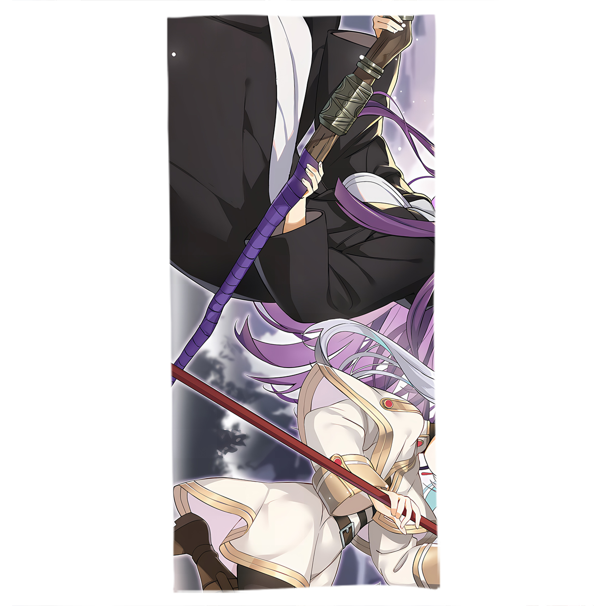 （画像用） 葬送のフリーレン Frieren 大判バスタオル 70×140cm 吸水速乾 柔らかい肌触り