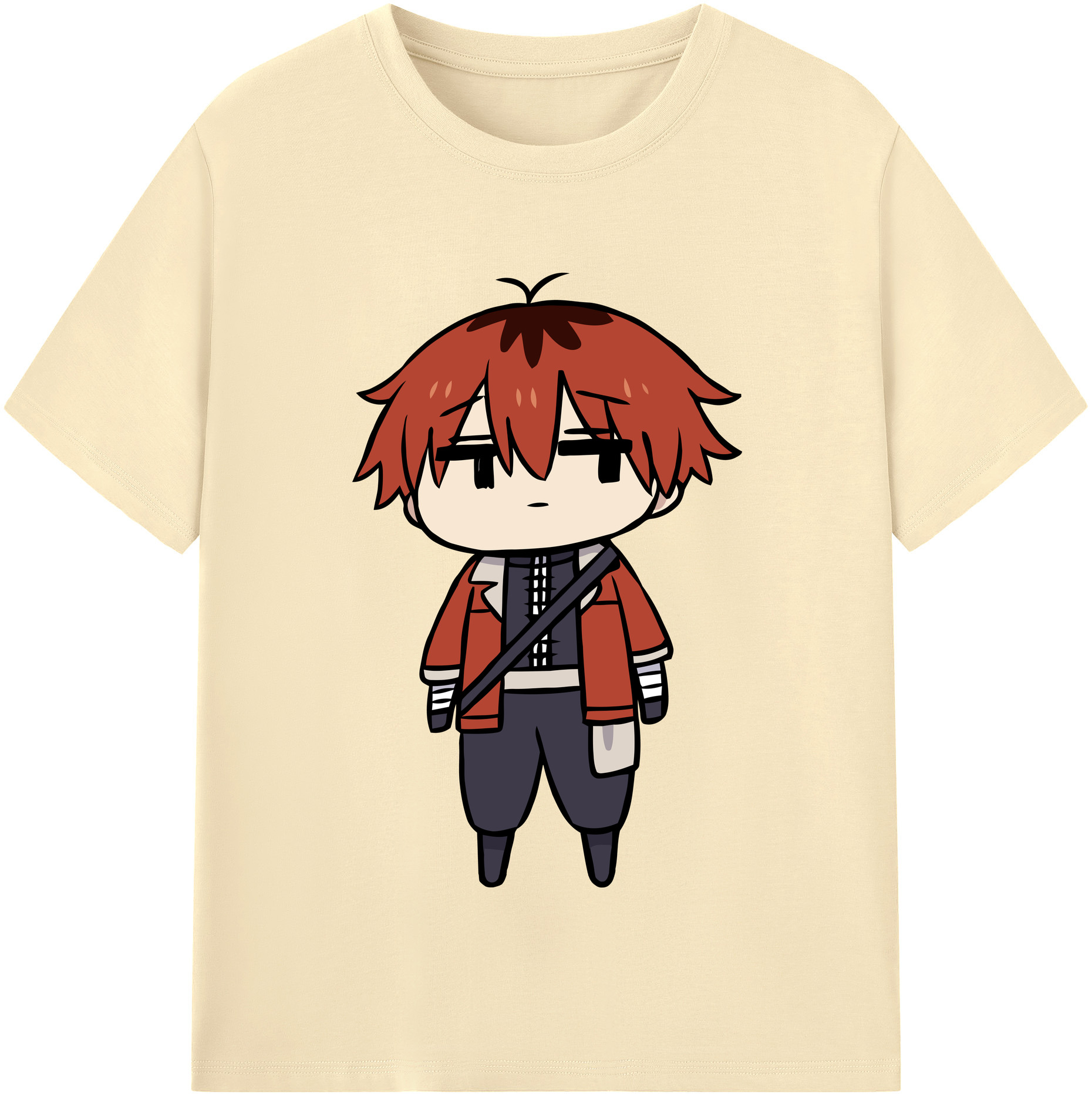 （画像用） 葬送のフリーレン Frieren 綿100％半袖Tシャツ（フロントプリント）