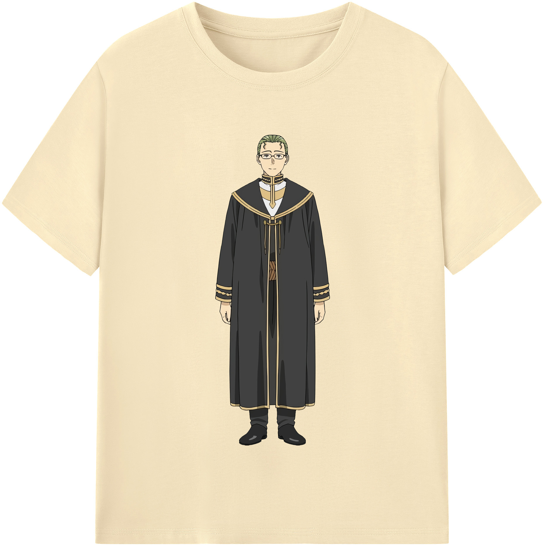 （画像用） 葬送のフリーレン Frieren 綿100％半袖Tシャツ（フロントプリント）