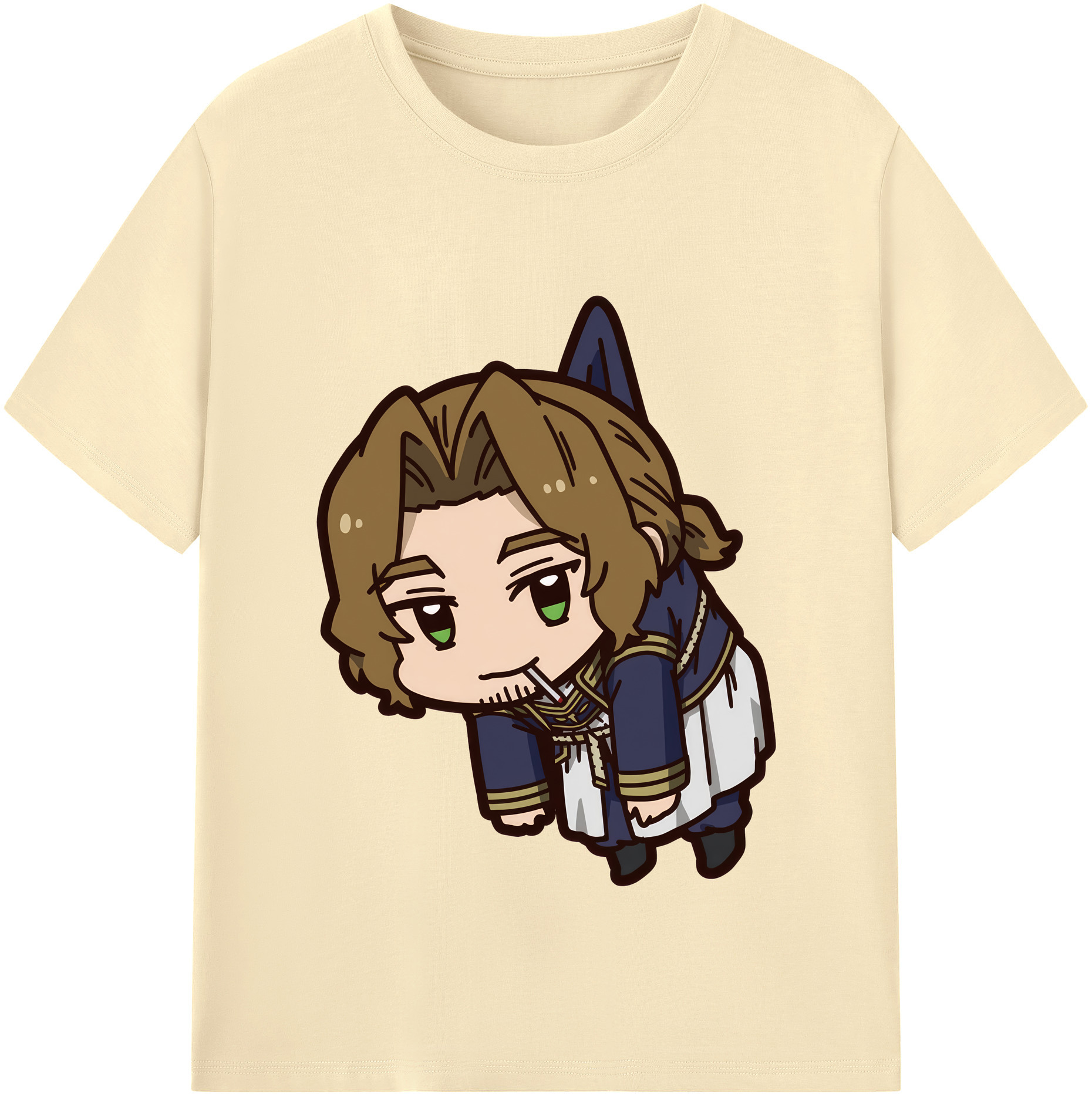 （画像用） 葬送のフリーレン Frieren 綿100％半袖Tシャツ（フロントプリント）