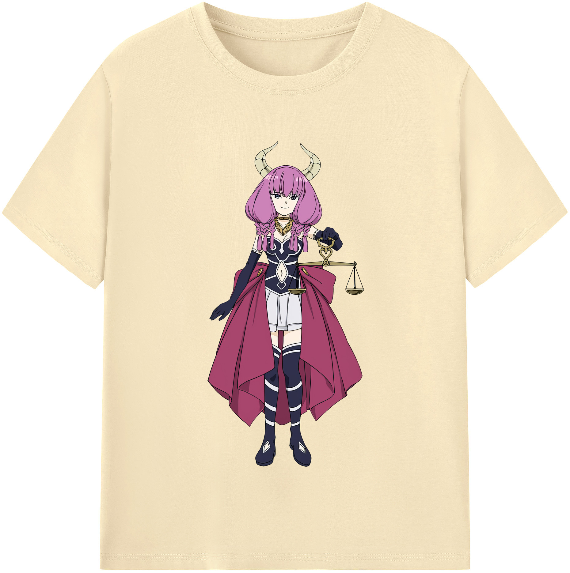 （画像用） 葬送のフリーレン Frieren 綿100％半袖Tシャツ（フロントプリント）