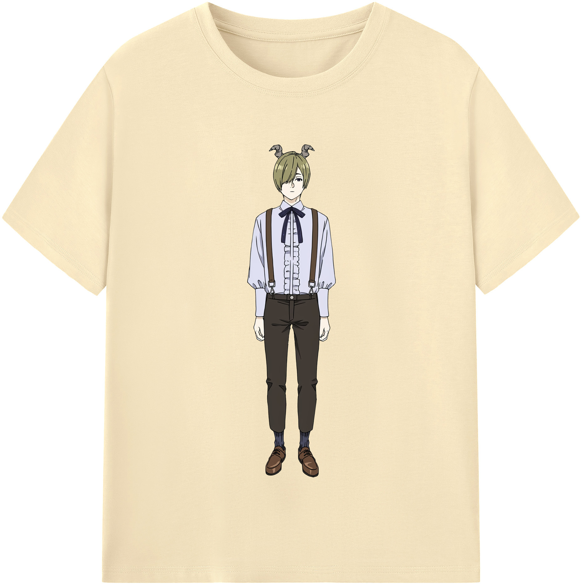 （画像用） 葬送のフリーレン Frieren 綿100％半袖Tシャツ（フロントプリント）