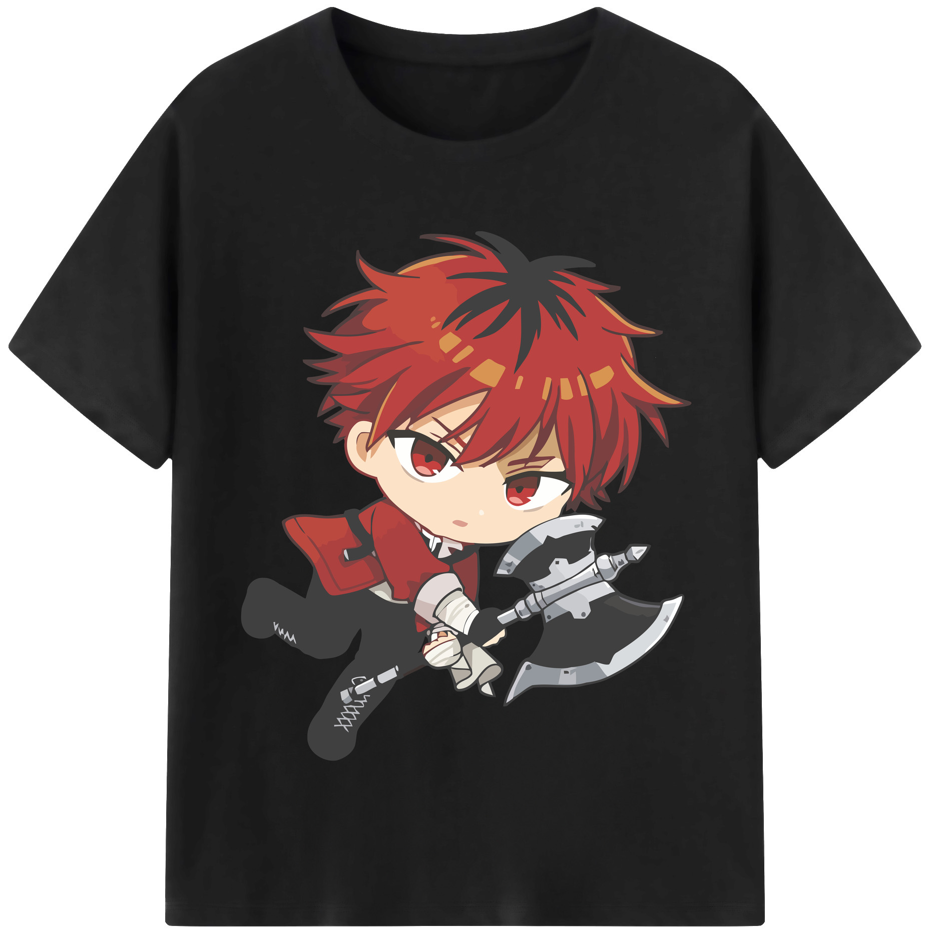 （画像用） 葬送のフリーレン Frieren 綿100％半袖Tシャツ（フロントプリント）