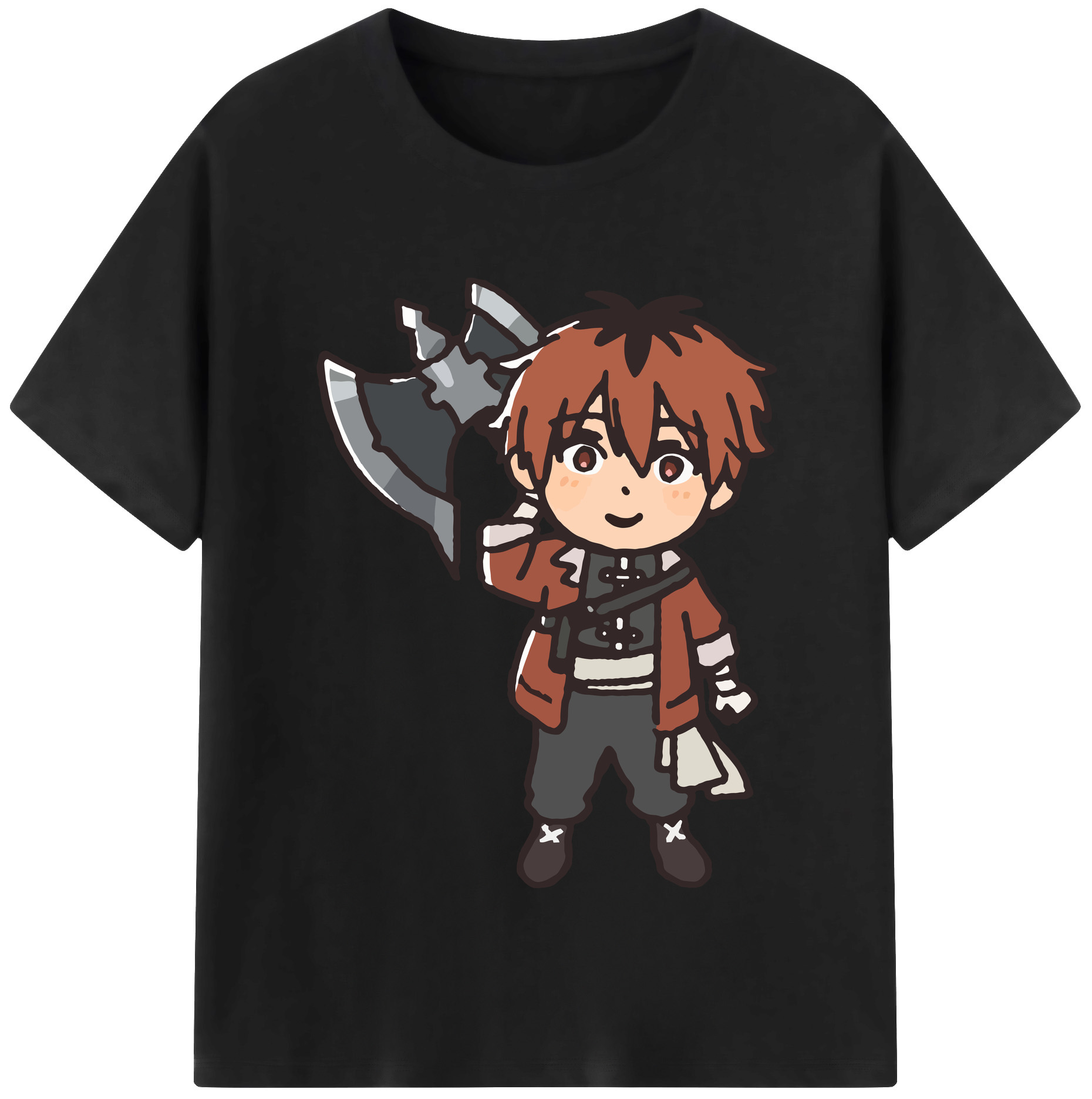 （画像用） 葬送のフリーレン Frieren 綿100％半袖Tシャツ（フロントプリント）