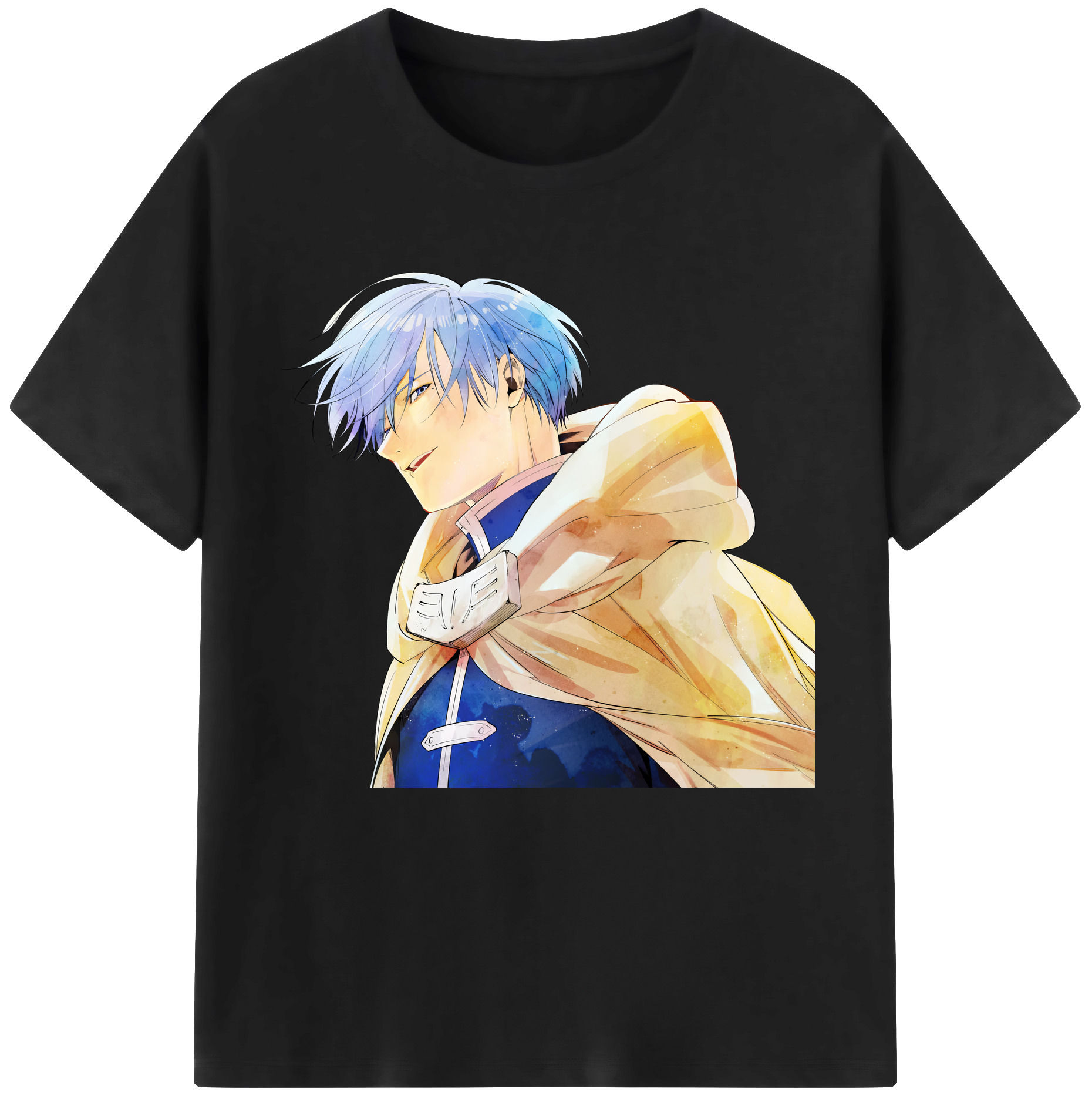 （画像用） 葬送のフリーレン Frieren 綿100％半袖Tシャツ（フロントプリント）