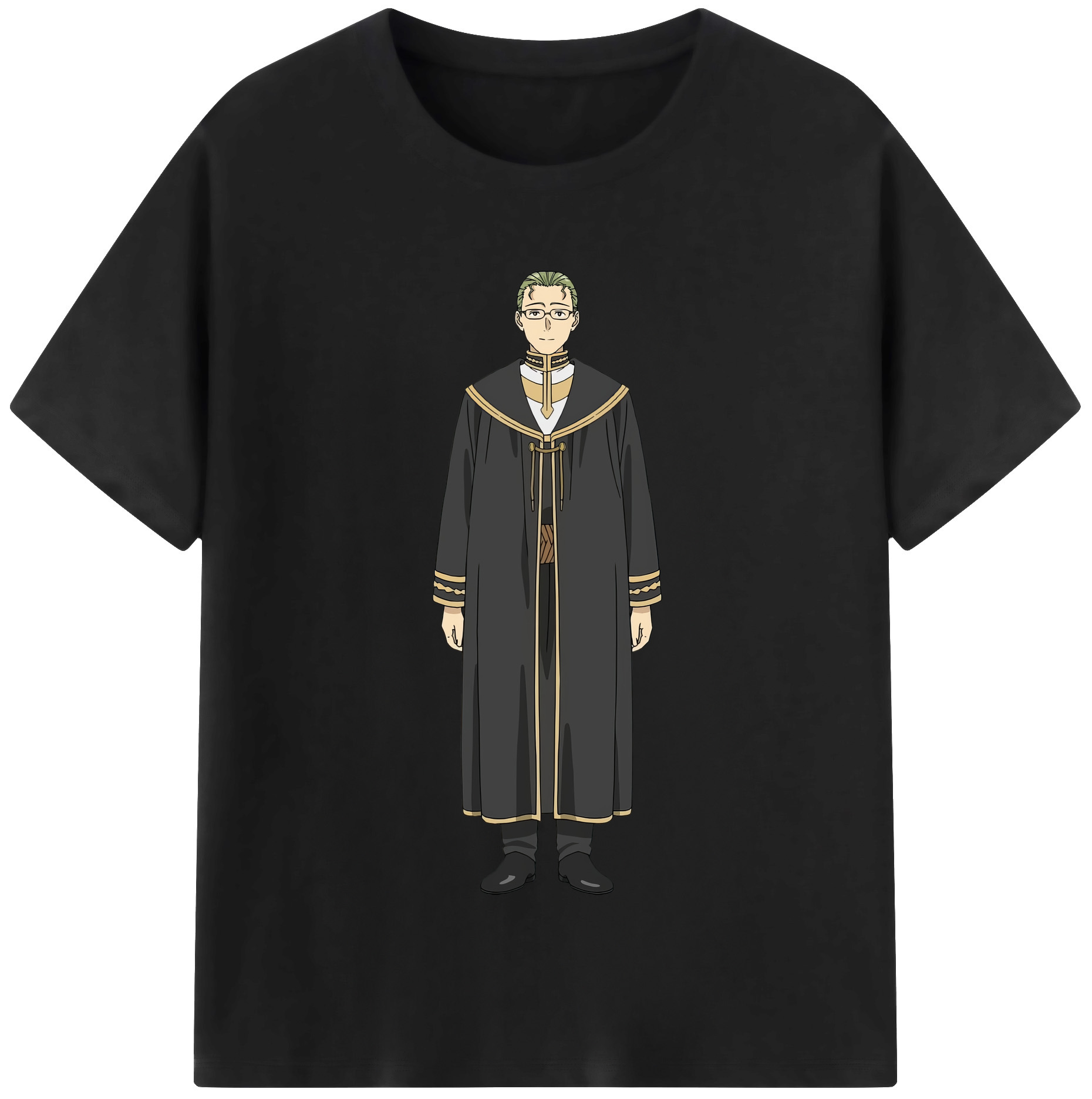 （画像用） 葬送のフリーレン Frieren 綿100％半袖Tシャツ（フロントプリント）
