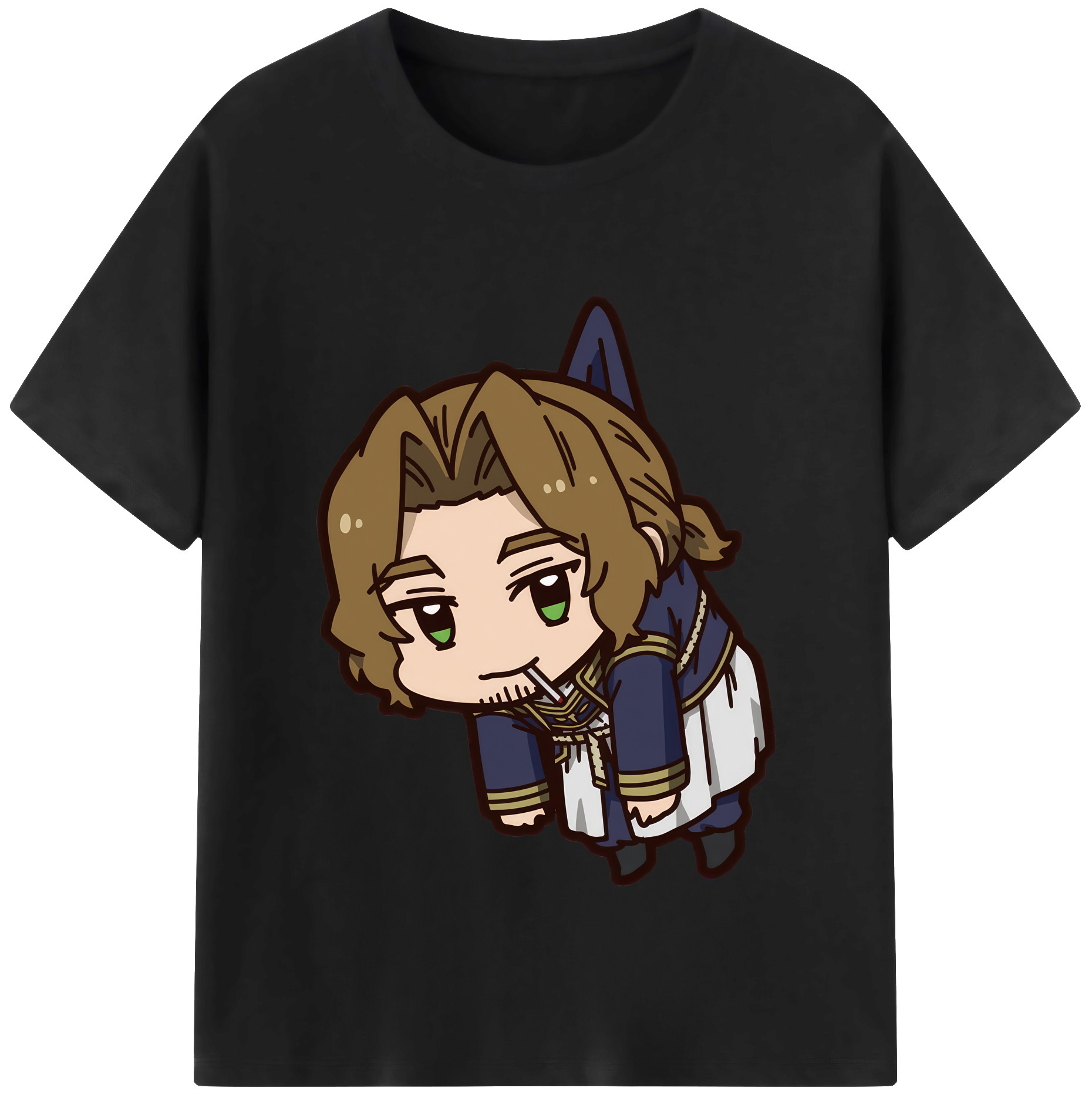（画像用） 葬送のフリーレン Frieren 綿100％半袖Tシャツ（フロントプリント）
