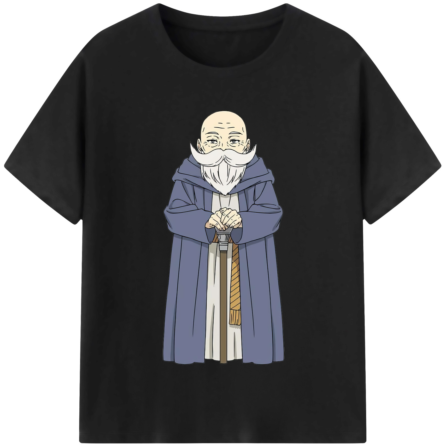 （画像用） 葬送のフリーレン Frieren 綿100％半袖Tシャツ（フロントプリント）
