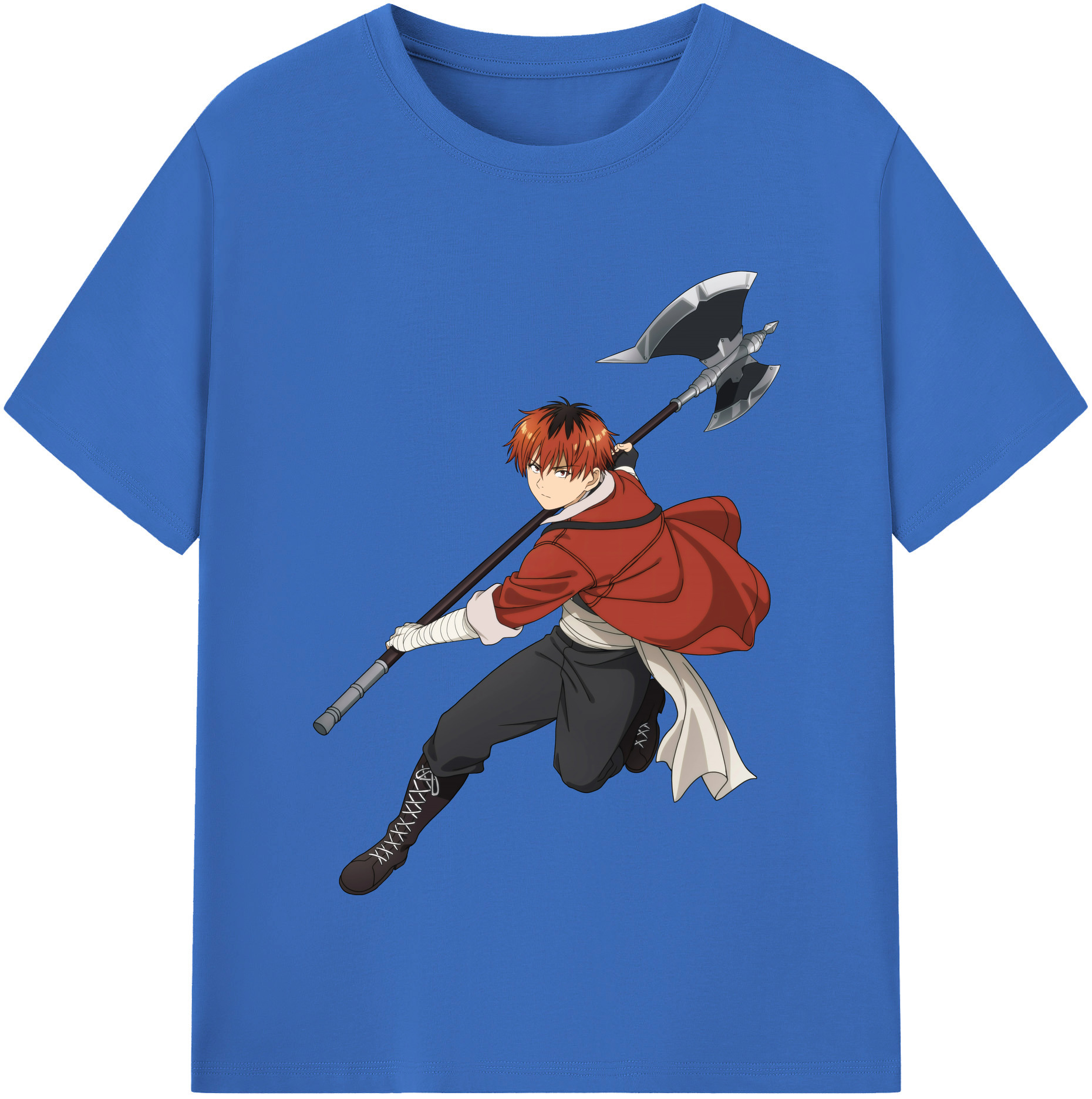 （画像用） 葬送のフリーレン Frieren 綿100％半袖Tシャツ（フロントプリント）