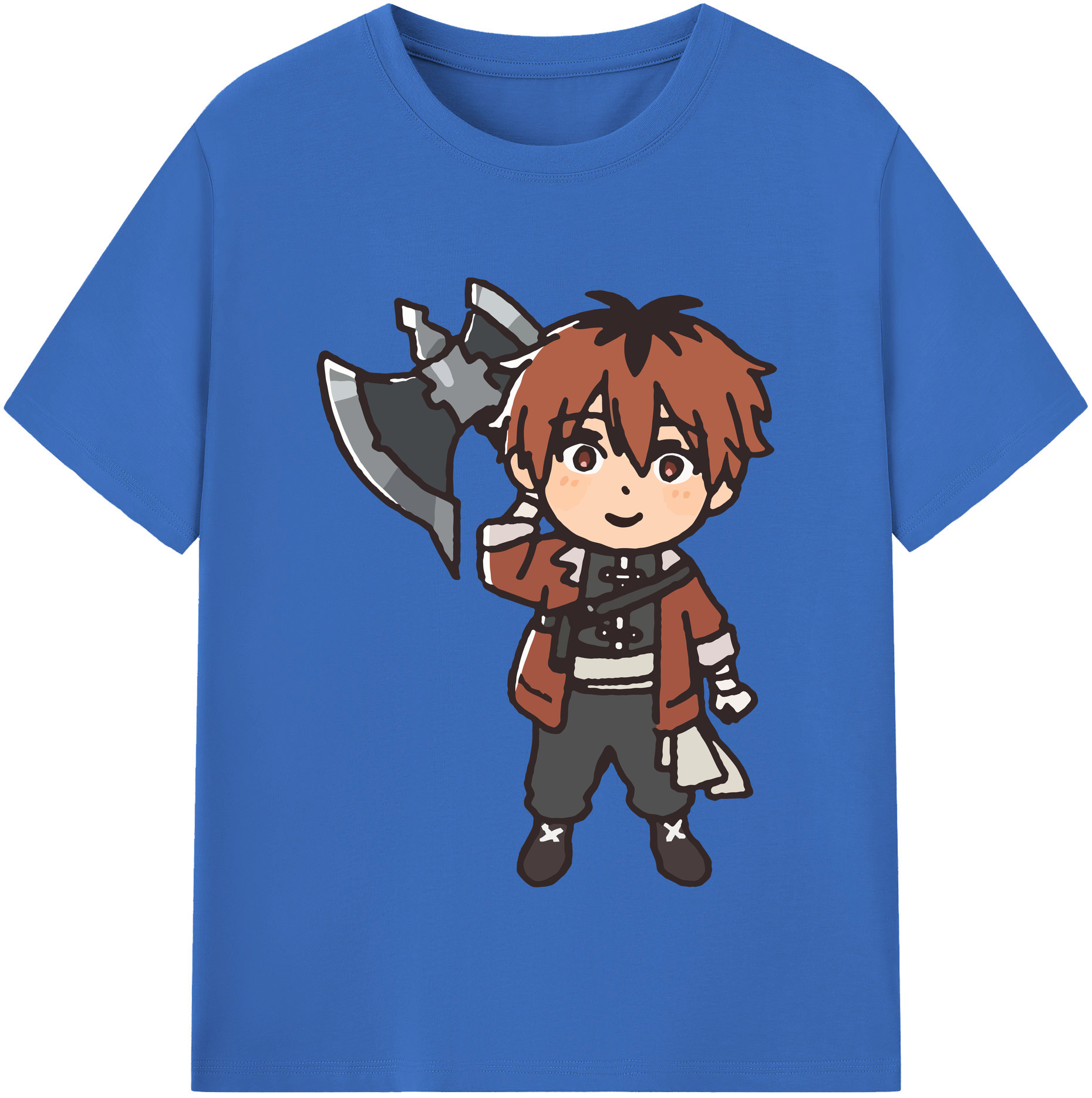 （画像用） 葬送のフリーレン Frieren 綿100％半袖Tシャツ（フロントプリント）